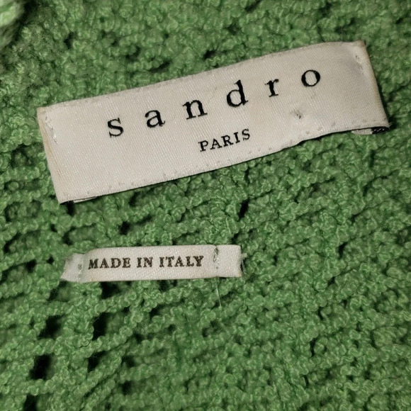Sandro Paris knit top size 1 - Picture 4 of 5